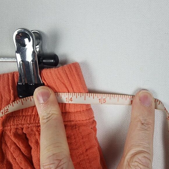 Garnet Hill Organic-Cotton Gauze Shorts Coastal Beachy Resort Cruise Size Small - Picture 4 of 7